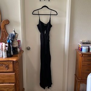 NWT Express ruffled wrap dress size M